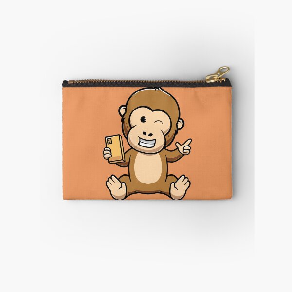 Item preview, Cute monkey Is a content creator cartoon illustration designed and sold by cubbone.