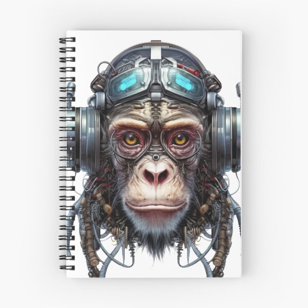 Item preview, Cyberpunk Monkey designed and sold by Urbane Collective.
