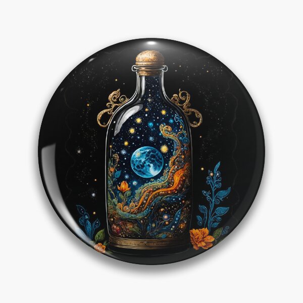 Item preview, Surreal Fantasy Universe in a Bottle designed and sold by Retro Salt.