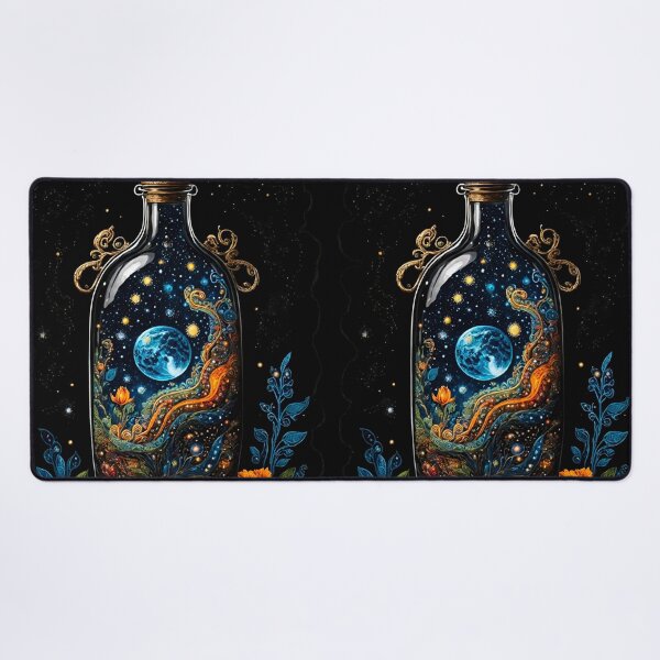 Item preview, Surreal Fantasy Universe in a Bottle designed and sold by Retro Salt.
