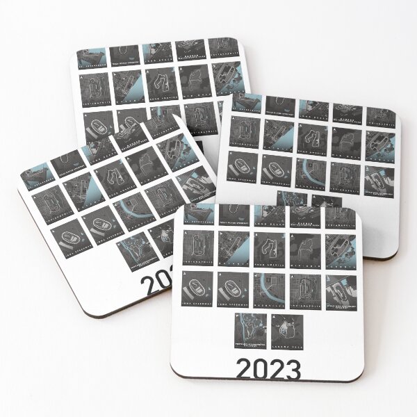 Item preview, 2023 IndyCar Season Tracks designed and sold by MoshoboMakes.