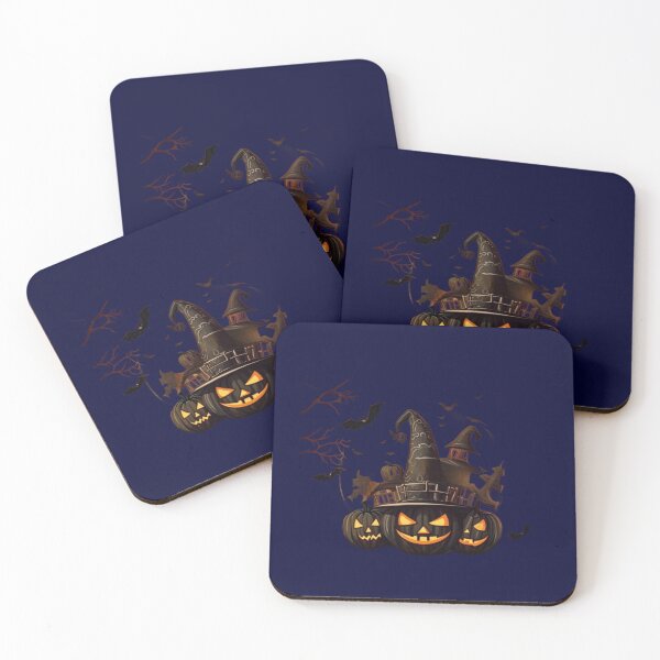 Item preview, Halloween pumpkins with bats designed and sold by JackFreestone.