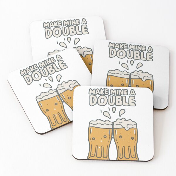 Item preview, Make mine a double designed and sold by Glamalt.