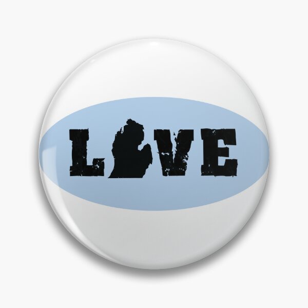 Artikelvorschau, Michigan Love (Distressed) entworfen und verkauft von Corner-Distro.