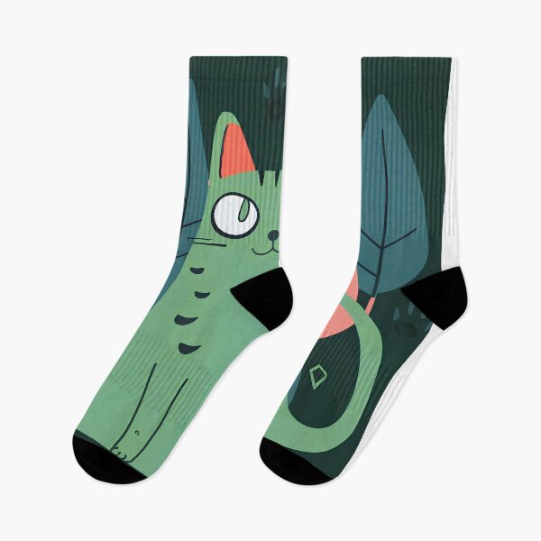 Item preview, Green cat in green screen designed and sold by SabyDigitalArt.