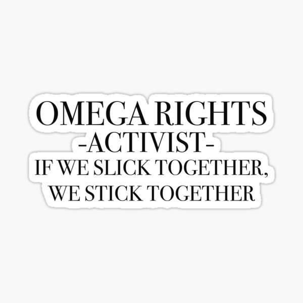 Item preview, Omega Rights Activist designed and sold by littleblueart.