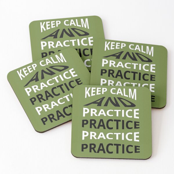 Item preview, Keep calm and practice designed and sold by eviolni.