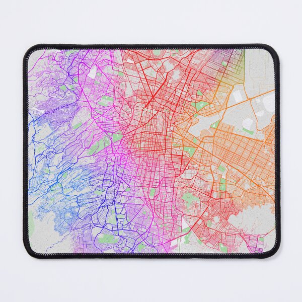 Item preview, Mexico City Map - Colorful designed and sold by deMAP.