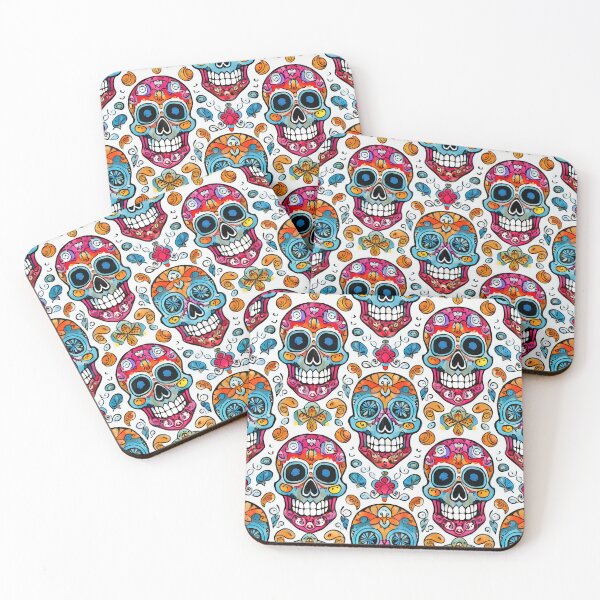 Item preview, Sugar Skulls Pattern designed and sold by GooGooPop.