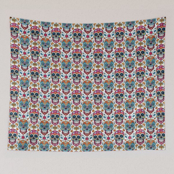 Item preview, Sugar Skulls Pattern designed and sold by GooGooPop.