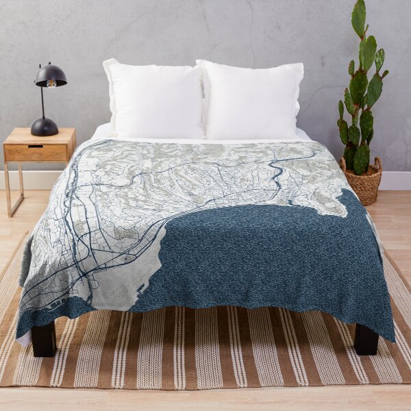 Item preview, Nice City Map of France - Coastal designed and sold by deMAP.