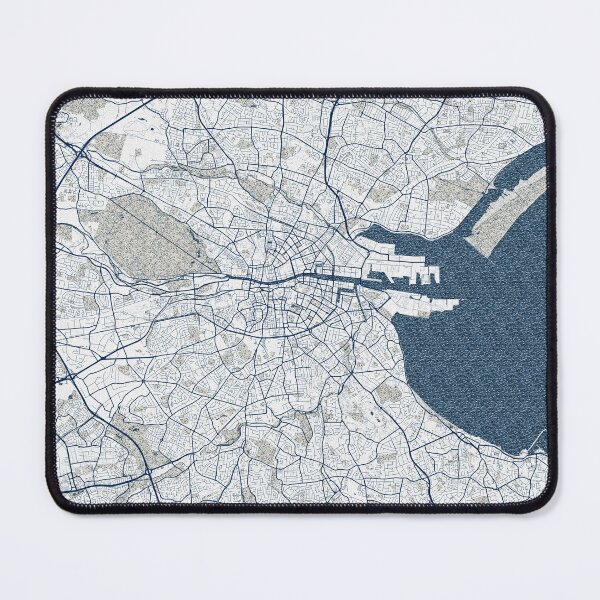 Item preview, Dublin City Map of Ireland - Coastal designed and sold by deMAP.
