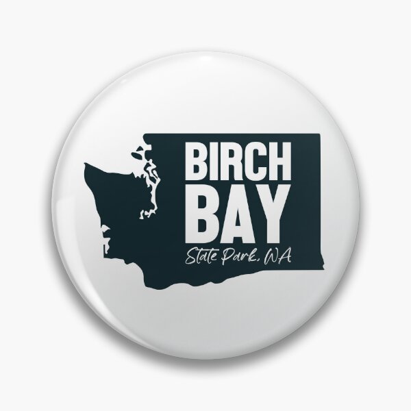 Item preview, Birch Bay State Park Washington Map designed and sold by bivenart.