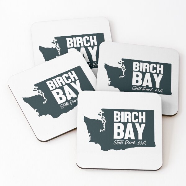 Item preview, Birch Bay State Park Washington Map designed and sold by bivenart.