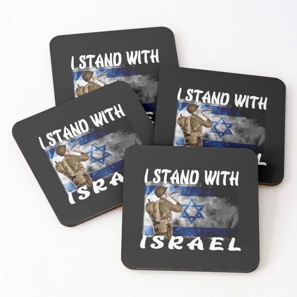 Item preview, I Stand With Israel  designed and sold by Eolithic.