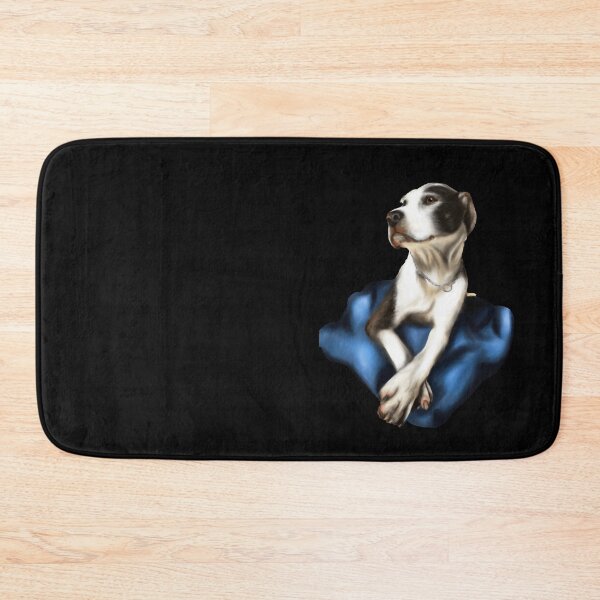 Item preview, Pitbull/Staffordshire Terrier digital painting designed and sold by Funsize-Art.