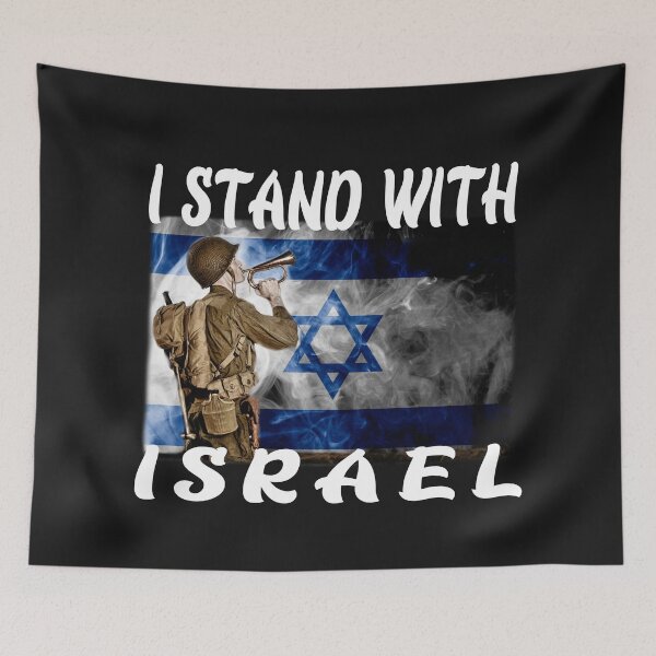 Item preview, I Stand With Israel  designed and sold by Eolithic.
