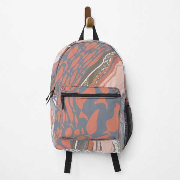 Item preview, The orange ocean abstract design designed and sold by Mysooni.