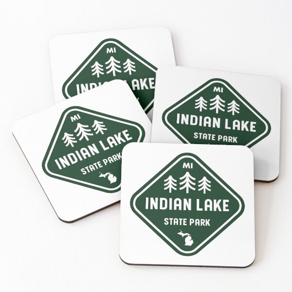 Item preview, Indian Lake State Park Michigan Rhombus designed and sold by bivenart.