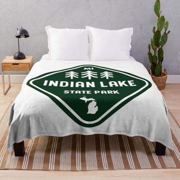 Item preview, Indian Lake State Park Michigan Rhombus designed and sold by bivenart.
