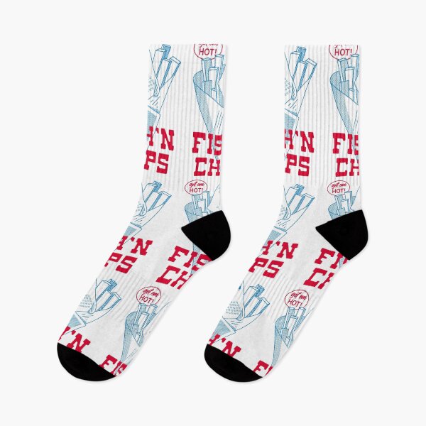Item preview, Retro Fish and Chips Design - English Food  designed and sold by The-Goods.