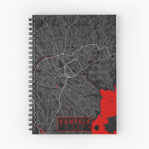 Item preview, Kampala City Map of Uganda - Oriental designed and sold by deMAP.