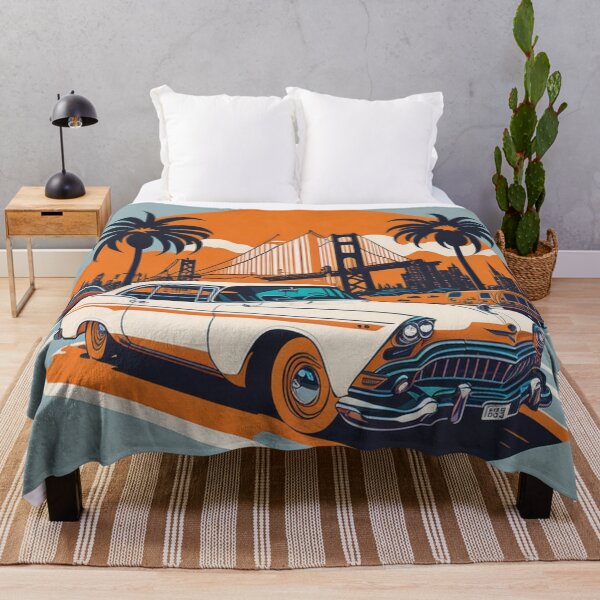 Item preview, 001 Classic Car in the Streets of San Francisco designed and sold by Alexis Art Collection.
