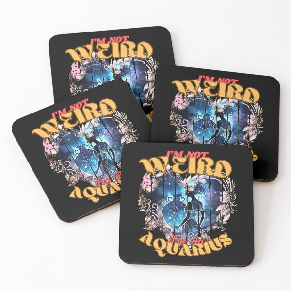 Item preview, I'm Not Weird, I'm An Aquarius. aquarius sign designed and sold by ZodiacWonders.