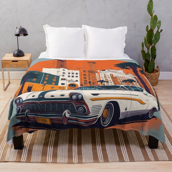 Item preview, 002 Classic Car in the Streets of San Francisco designed and sold by Alexis Art Collection.