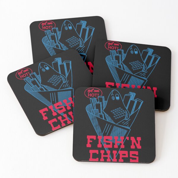 Item preview, Retro Fish and Chips Design - English Food  designed and sold by The-Goods.
