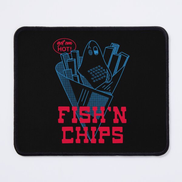 Item preview, Retro Fish and Chips Design - English Food  designed and sold by The-Goods.