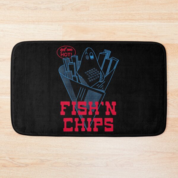 Item preview, Retro Fish and Chips Design - English Food  designed and sold by The-Goods.