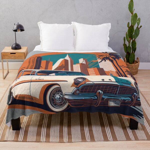 Item preview, 003 Classic Car in the Streets of San Francisco designed and sold by Alexis Art Collection.