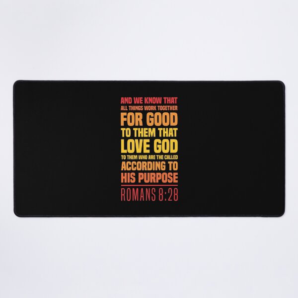 Item preview, Romans 8:28 - The Love of God - Bible Scripture designed and sold by Vector-Artist.