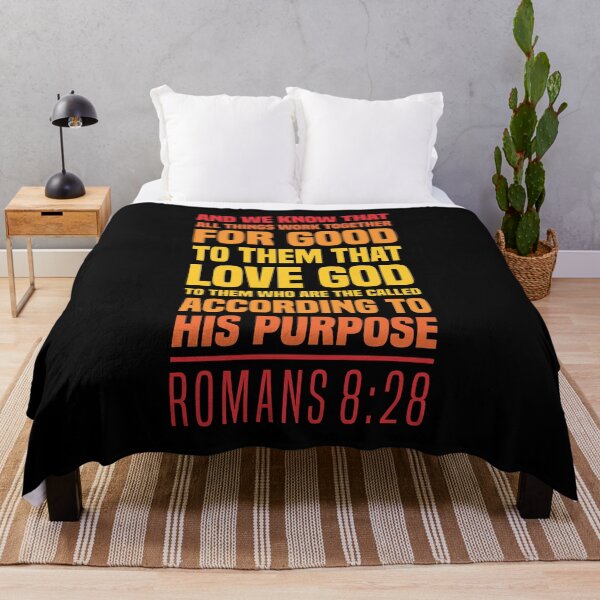 Item preview, Romans 8:28 - The Love of God - Bible Scripture designed and sold by Vector-Artist.