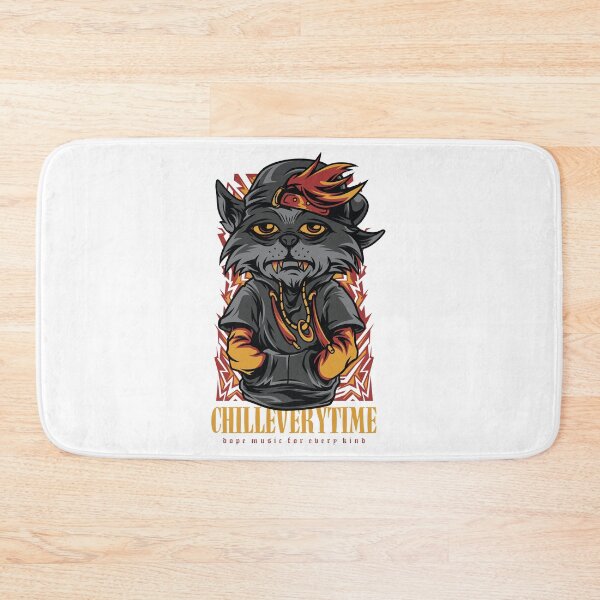 Item preview, chill everytime hiphop style, chill cat hiphop style, cool cat hiphop designed and sold by GreyStanzione1.
