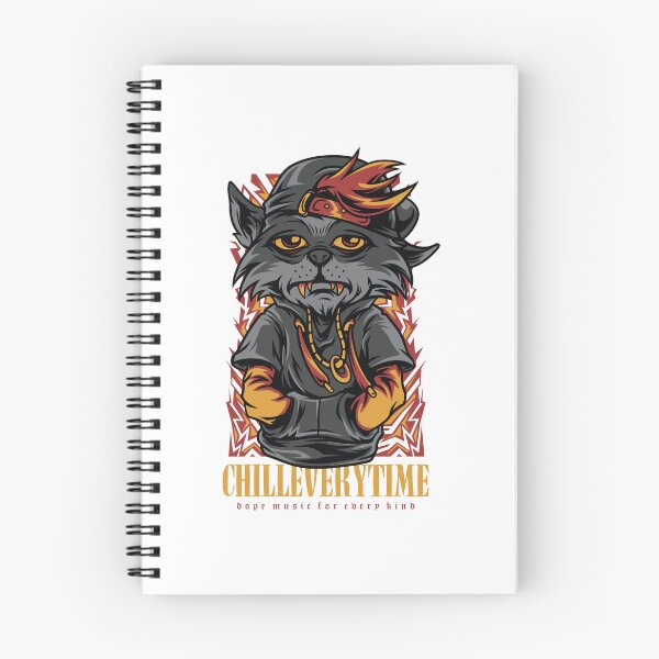 Item preview, chill everytime hiphop style, chill cat hiphop style, cool cat hiphop designed and sold by GreyStanzione1.