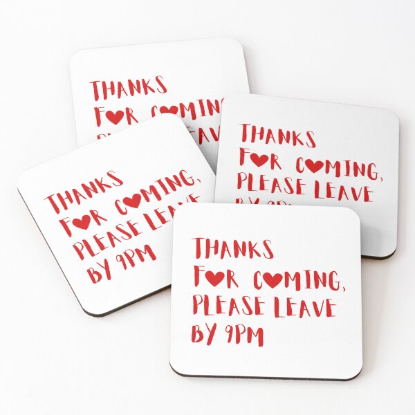 Item preview, Thanks for coming please leave  designed and sold by SWETA HALDER.
