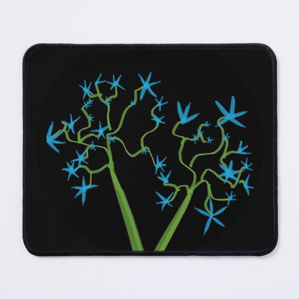 Item preview, blue stars designed and sold by Lilian Meyer.
