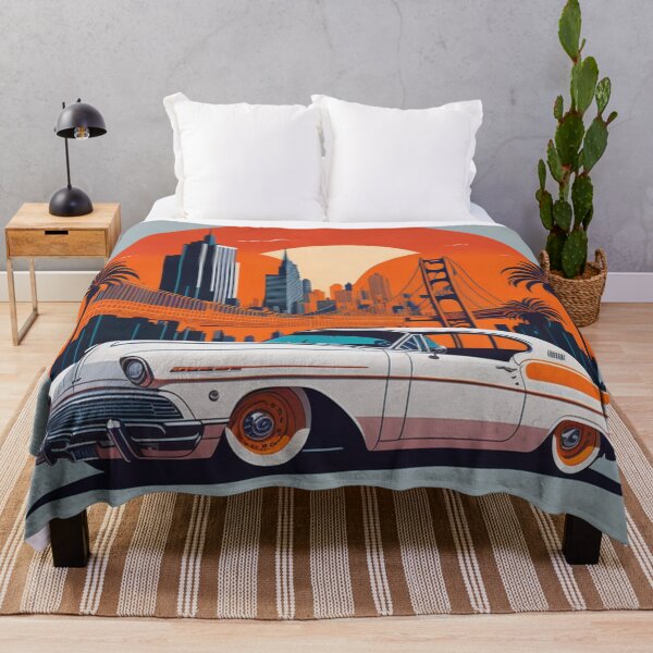 Item preview, 004 Classic Car in the Streets of San Francisco designed and sold by Alexis Art Collection.