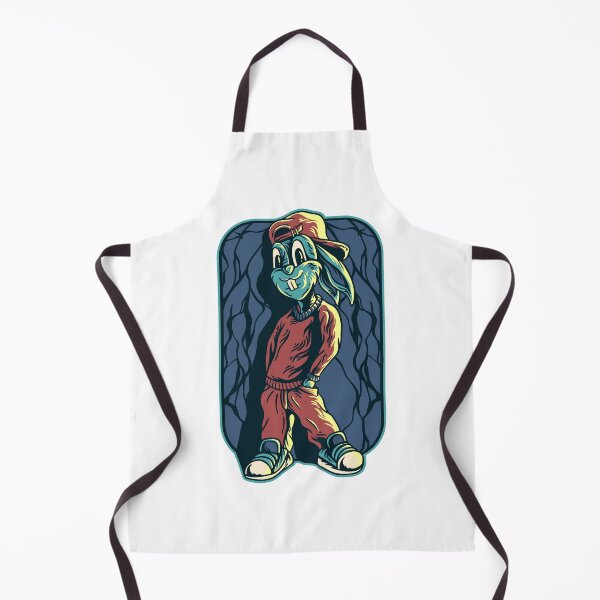 Item preview, cool bunny cartoon, hiphop bunny cartoon, bunny streetwear style designed and sold by GreyStanzione1.