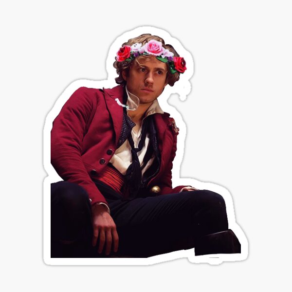 Artikel-Vorschau von Enjolras mit Blumenkrone, designt und verkauft von monsterdictable.