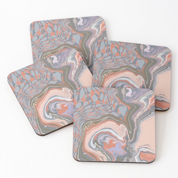 Item preview, The grey ocean abstract design designed and sold by Mysooni.