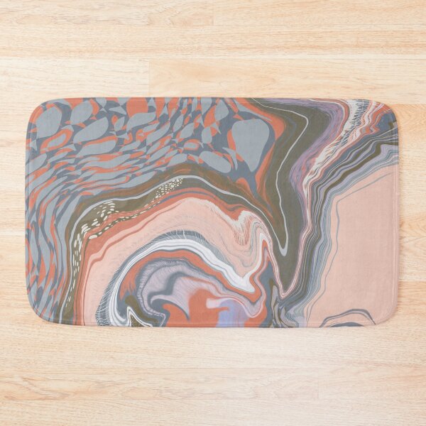 Item preview, The grey ocean abstract design designed and sold by Mysooni.