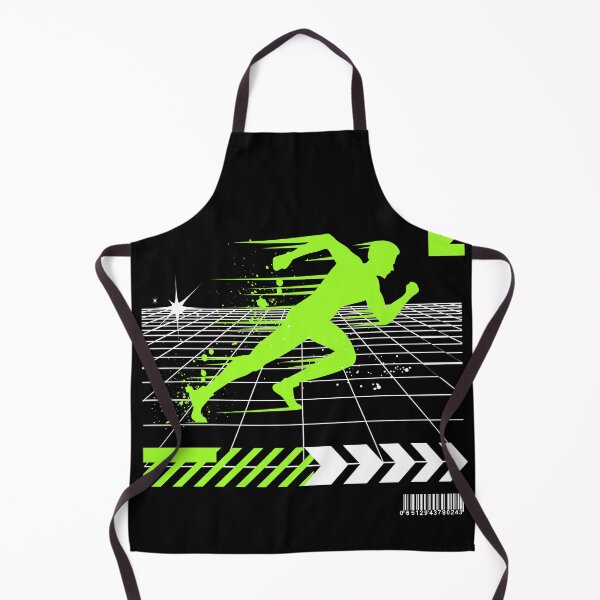 Item preview, Silhouette Sprint Man Running Streetwear  designed and sold by CyberArtistOne.