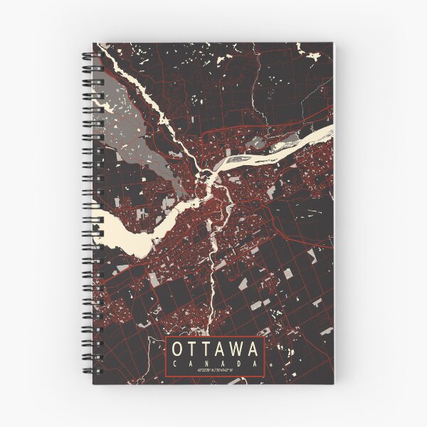 Item preview, Ottawa City Map of Canada - Vector designed and sold by deMAP.
