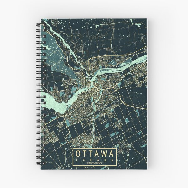 Item preview, Ottawa City Map of Ontario, Canada - Summer designed and sold by deMAP.