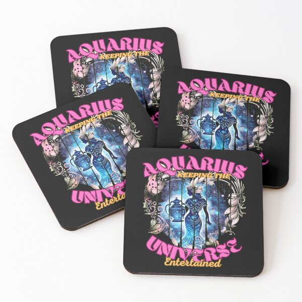 Item preview, Aquarius: Keeping The Universe Entertained. aquarius february designed and sold by ZodiacWonders.