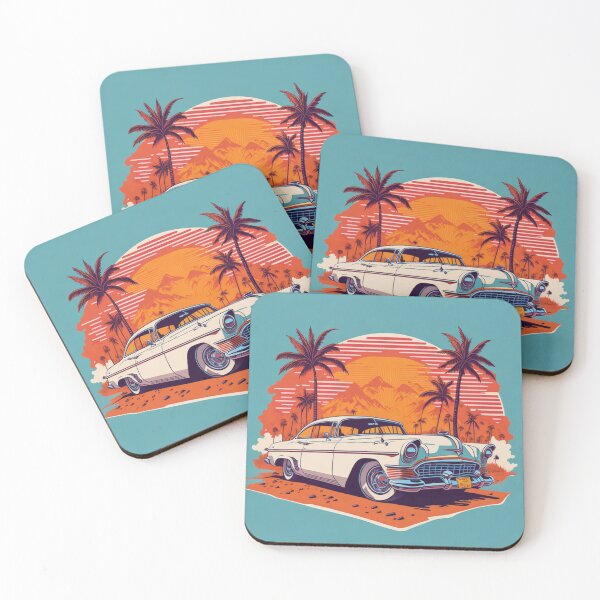 Item preview, 002 Classic Car in Texas Street designed and sold by Alexis Art Collection.
