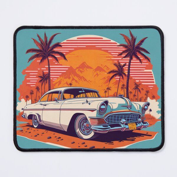 Item preview, 002 Classic Car in Texas Street designed and sold by Alexis Art Collection.